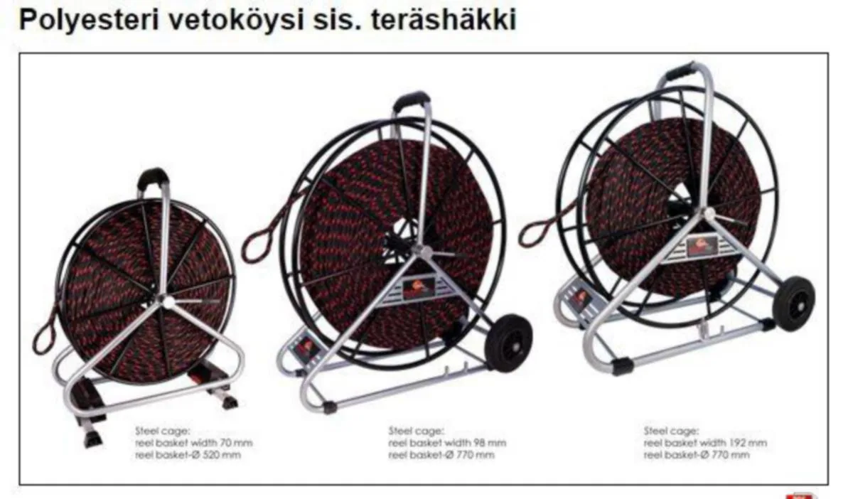Köysi Runpotec - KÖYSI RUNPOTEC VETOKÖYSI 8,0 MM, 120 M