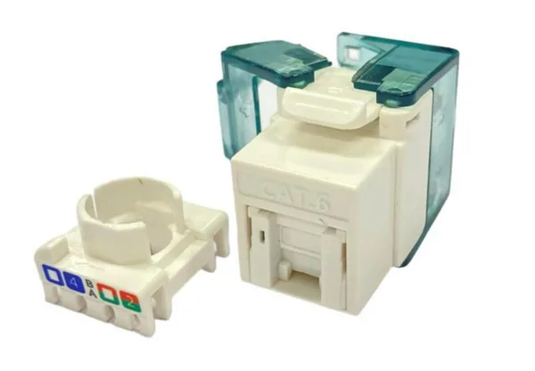 Liitin-CAT6 UTP LA-CAT Työkaluton RJ45 KEYSTONE LIITIN CAT6