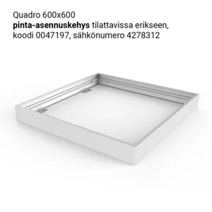 Moduulivalaisin Sylvania Quadro - MODUULIVALAISIN QUADRO 600 2100-4500LM 830 UGR16