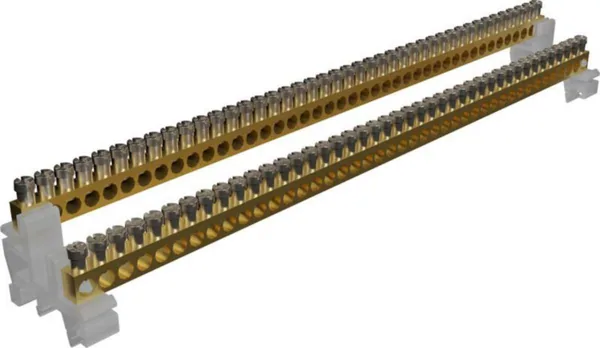N/PE-kiskot FTG PE/N-KISKO 2X42 REIKÄINEN KISKO SIS ADAP