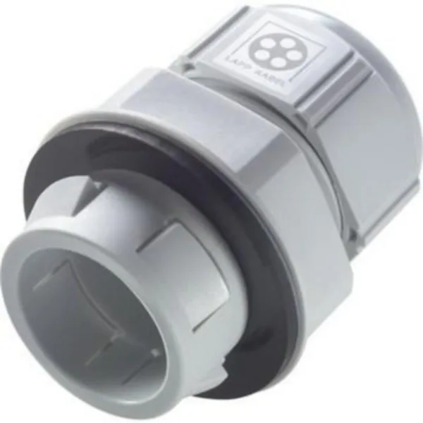 Holkkitiiviste kierteetön pieni tiivistysalue muovi vaalea harmaa CLICK-R SKINTOP, CLICK-R 20 RAL7035 IP68