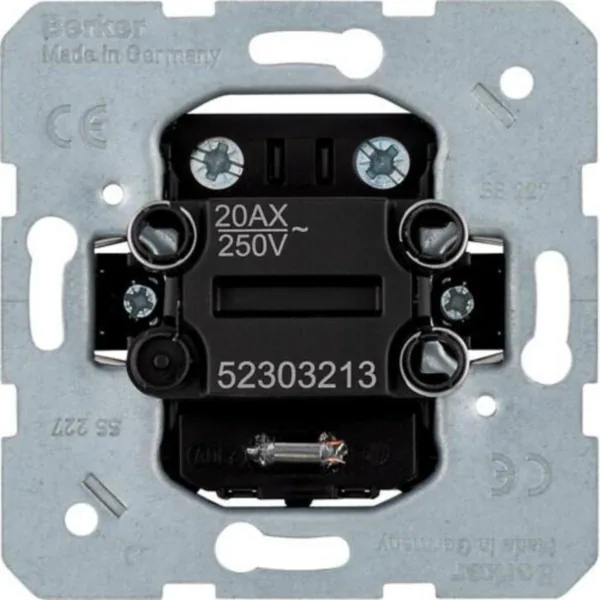 Kytkin Hager S.1 2/20A/250V UJ 0X earth.cont