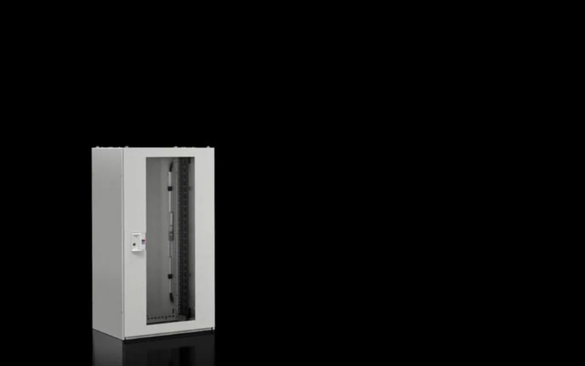 Lattiakaappi Rittal TX lasiovi - LATTIAKAAPPI RITTAL TX CABLENET 600X1200X600MM LAS