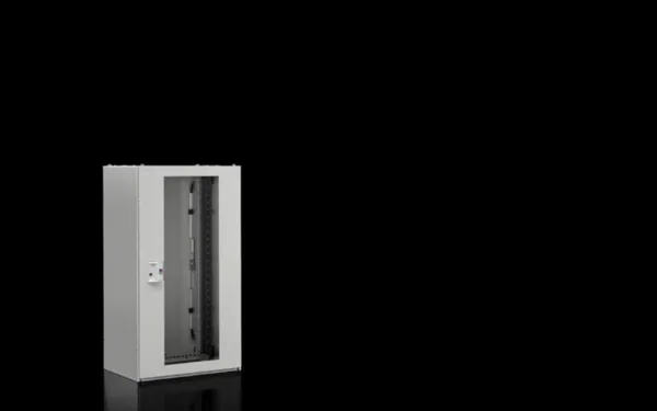 Lattiakaappi Rittal TX lasiovi CABLENET 600X1200X600MM LAS