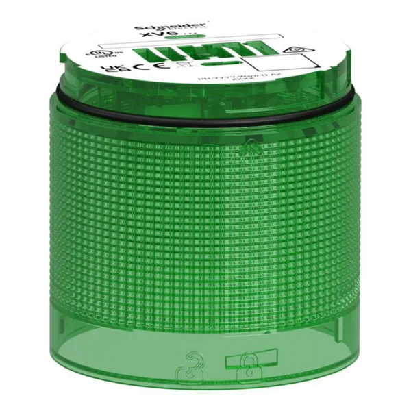 Merkkivalo Schneider Electric Harmony XV6 TASAINEN VIHREÄ LINSSI