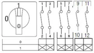 Nokkakytkin käynnistys Sontheimer A6 - NOKKAKYTKIN KÄYNNISTYS A6/8ZM/F908