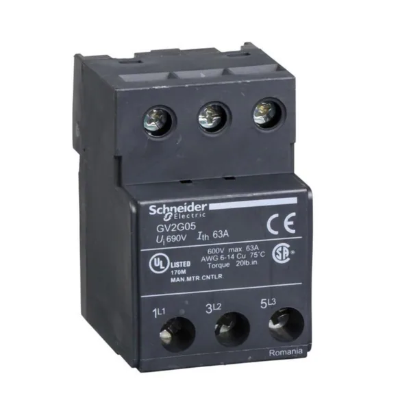 Syöttöliitin Schneider Electric TeSys GV2G05