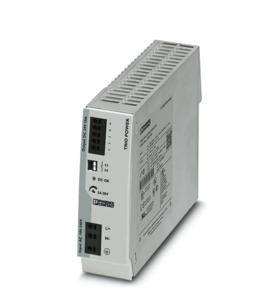 Teholähde Phoenix Contact Trio - TEHOLÄHDE PHOENIX TRIO-PS-2G/1AC/24DC/10