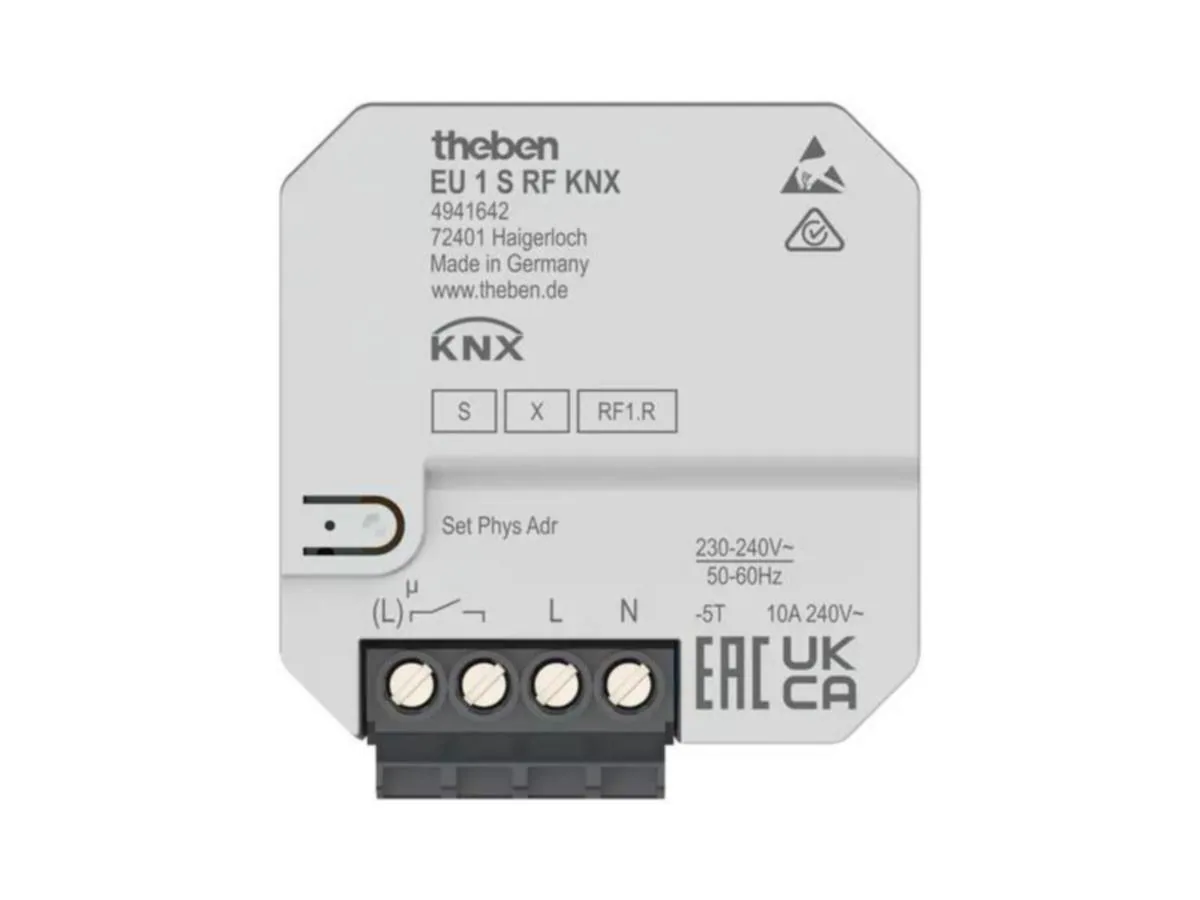 Toimilaite Theben KNX - TOIMILAITE KNX THEBEN KNX EU 1 S RF