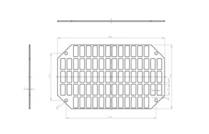 Asennuslevy Fibox MP Arca - ASENNUSLEVY FIBOX ARCA MPP 3020 KOKO: 300x200x150mm