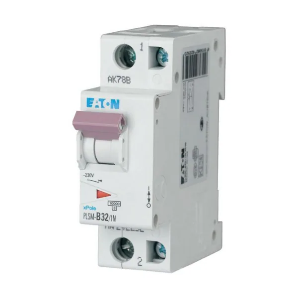 Johdonsuojakatkaisija Eaton Xpole PLSM-B32/1N-MW