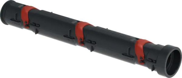 Kaapelinsuojaputki Uponor FastGuard 110 1M PP PUNAINEN SRS