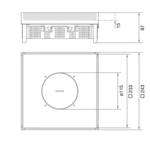 Lattiarasia Hager Electraplan.VE-EE Q12 RST - LATTIARASIA ELECTRAPLAN.VE-EE Q12 RST 243X243 KP 15MM 20KN