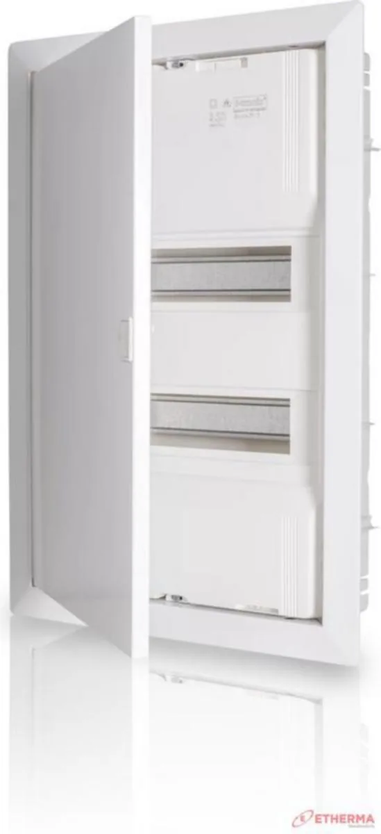 Moduulikotelo uppo PS/Fe Etherma - MODUULIKOTELO PS/FE ETHERMA F-TRONIC UPPOKOTELO 24+4MOD