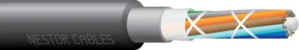 Valokuitukaapeli Nestor Cables FZOHBMU-SD OS2 kanava FCA 12XSML