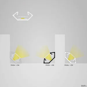 Valoprofiili/-nauha Galaxy Profiles PN - VALOPROFIILI/-NAUHA GALAXY PO23N LED KULMAPROF. 200CM VA