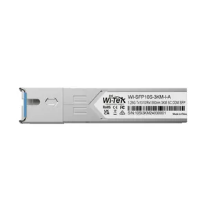 Ethernet kytkintarvike Wi-Tek SFP moduuli - ETHERNET KYTKINTARVIKE WI-TEK SFP-PARI 3KM SC-S SM 1G IND.