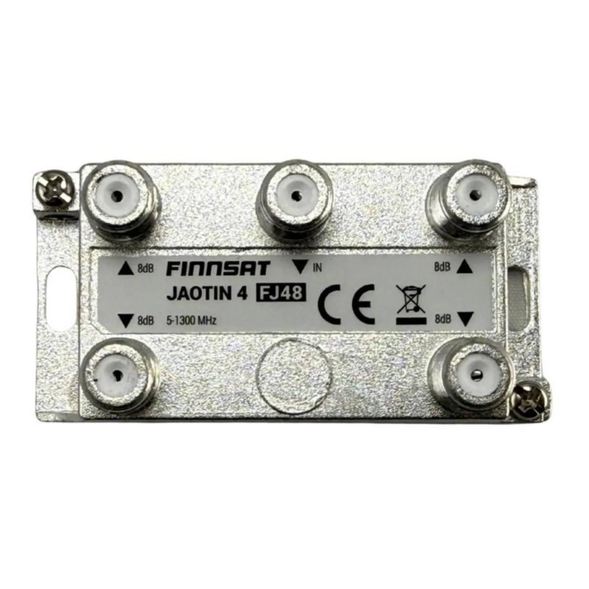 Jaotin Finnsat 5-1300 MHz, 4-way 2 5-1300MHz 8dB Grade1
