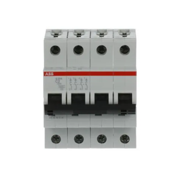 Johdonsuojakatkaisija ABB S200 C-käyrä 4-nap S204-C2 C2A