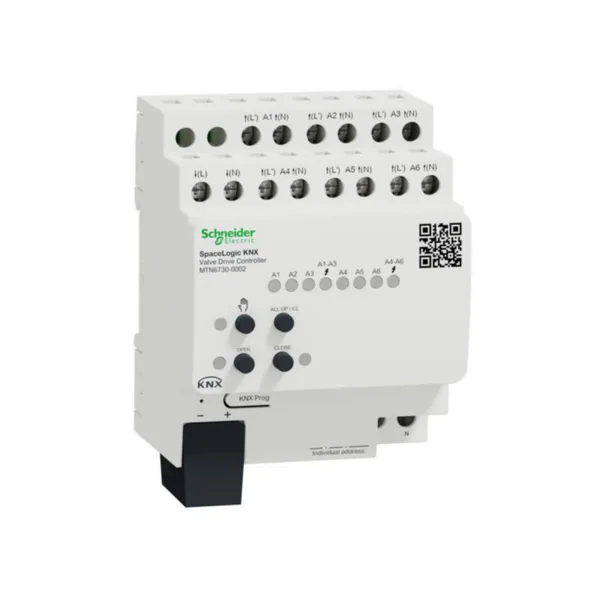 Lähtöyksikkö lämmitin KNX Schneider Electric SpaceLogic KNX