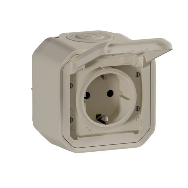 Pistorasia Legrand Plexo 2P+E GERM SOCKET BEIGE SURFACE