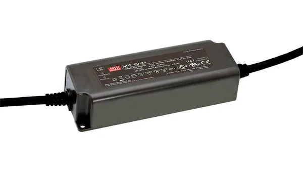 Teholähde Perel 90-305VAC 12VDC 5A 60W
