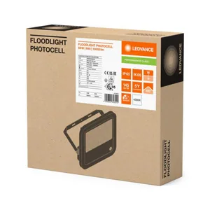 Tunnistinvalonheitin Ledvance Floodlight PFM musta - VALONHEITIN FLOODLIGHT SENSOR FL 100 10000LM 840 SYM S ML BK
