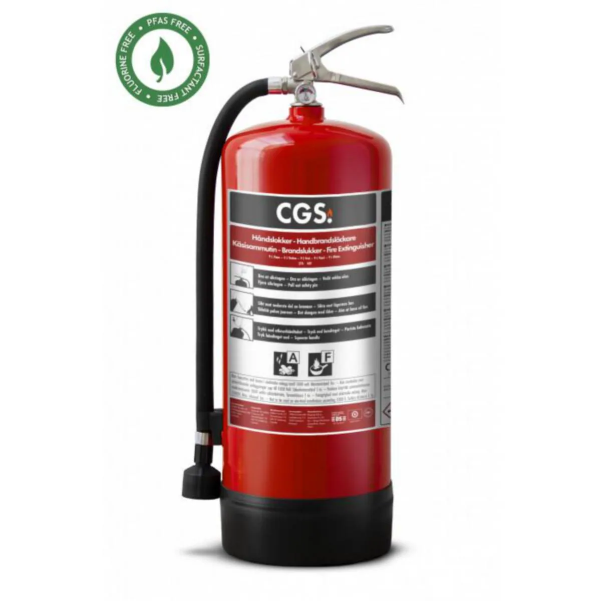 Vesisammutin CGS - SAMMUTIN CGS 9L WATER MIST, WME9CR-A
