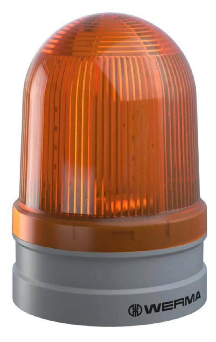 Vilkkuvalo WERMA Signaltechnik EvoSIGNAL pyörivä MAXI PYÖR. LED 115-230VAC YE – keltainen