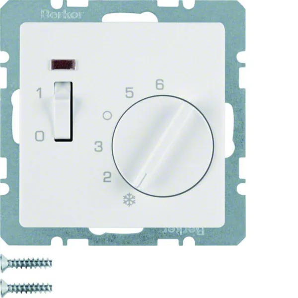 Huonetermostaatti Hager Q.1 5/30 1A 10A 24V KYT/MV VAL