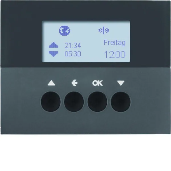 Kellokytkin KNX Hager K.1 VERHO 1K RF QUICKLINK ANT