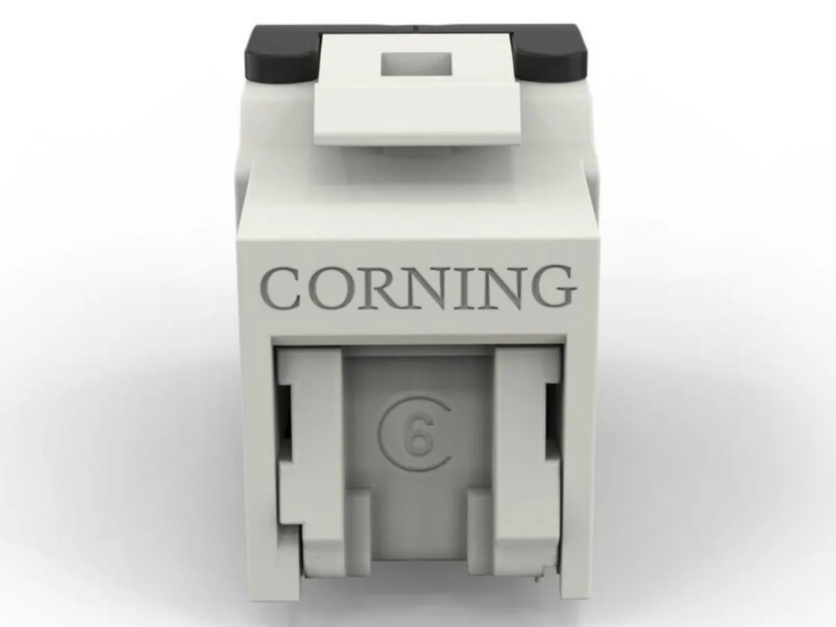 Liitin-CAT6 Corning - LIITIN-CAT6 EVERON RJ45 UTP N KEYSTONE TYÖKALUTON