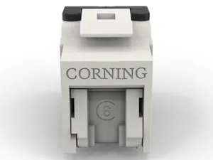 Liitin-CAT6 Corning - LIITIN-CAT6 EVERON RJ45 UTP N KEYSTONE TYÖKALUTON