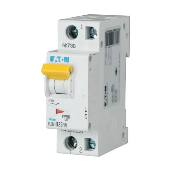 Johdonsuojakatkaisija Eaton Xpole PLSM-C25/1N-MW