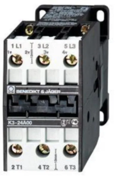 Kontaktori Benedikt & Jäger K3-40A00 18.5kW 3S 230V