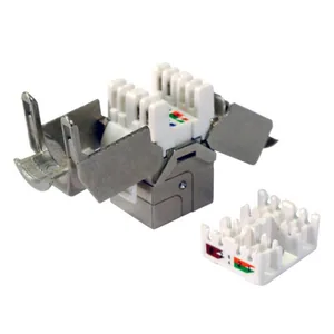 Liitin-CAT6 Finnsat työkaluton - LIITIN-CAT6 DATACOM RJ45 FTP N KEYSTONE TYÖKALUTON