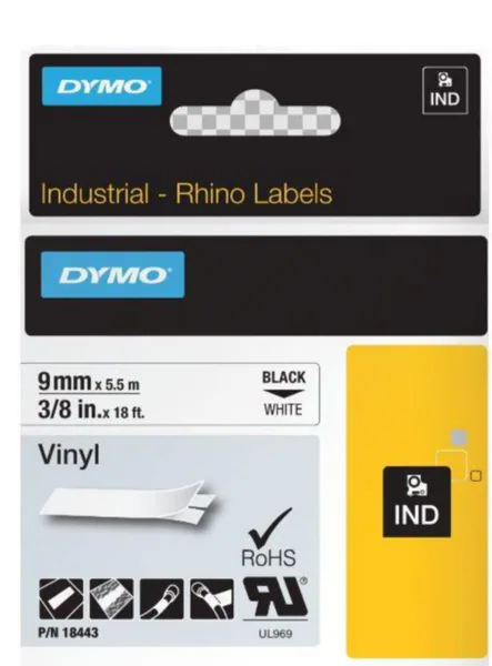 Merkintätarra Dymo Rhino vinyyliä