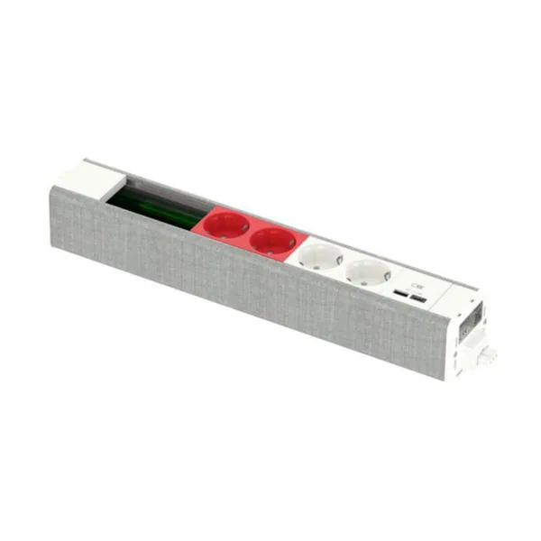 Mod.yksikkö Schneider Electric Unica System+ MOD.YKS. 2W/2R+USBA/C+DATA V/H