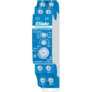 Porrasvaloautomaatti Eltako TLZ12-8plus - KELLOKYTKIN MEKAANINEN ELTAKO TLZ12-8PLUS 8-230V UC