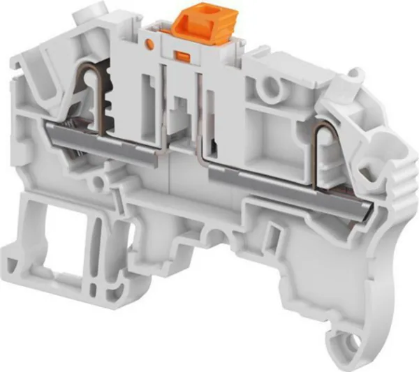 Riviliitin TE / ABB Entrelec -liittimet HARMAA, LEV:5,2MM, JOHTO:2,5MM