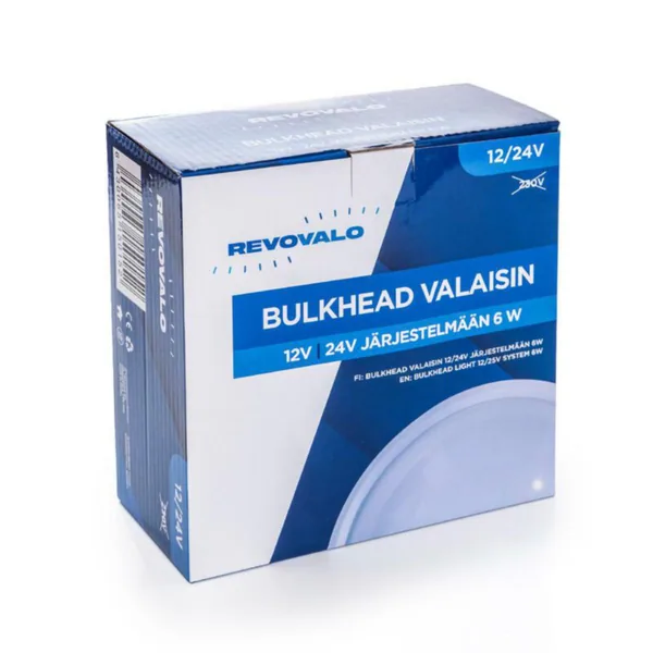 Valaisin 12V Revovalo BULKHEAD