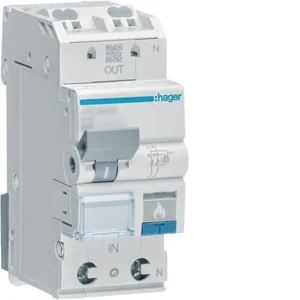 Valokaarivikasuoja Utu - VALOKAARISUOJALAITE HAGER ARC910D 1L+N B-10A 6KA JL 2M