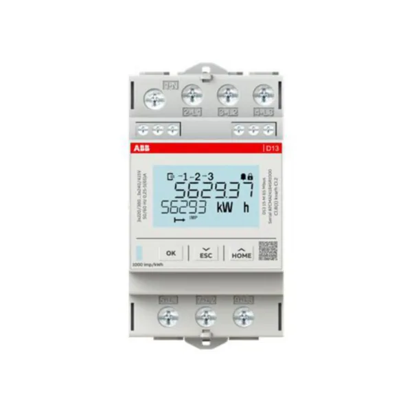 Energiamittari DIN ABB 3-vaiheinen 3V, 65A, MID LK.B, M-BUS