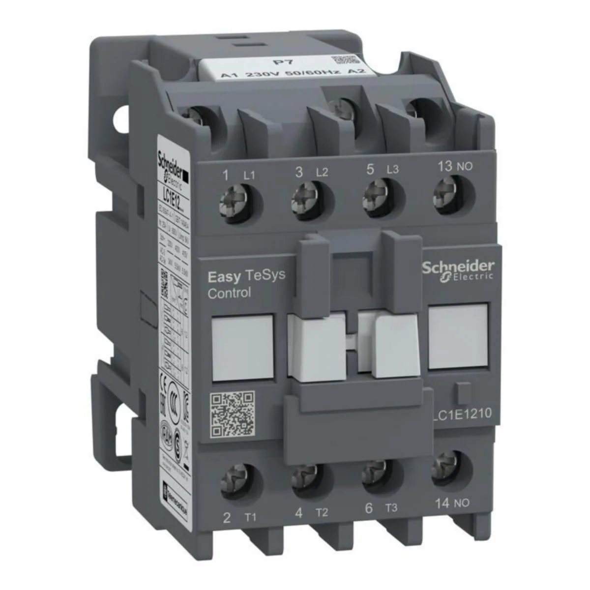 Kontaktori Schneider Electric Easy TeSys LC1E,3P(3NO),440V,12A,230V AC