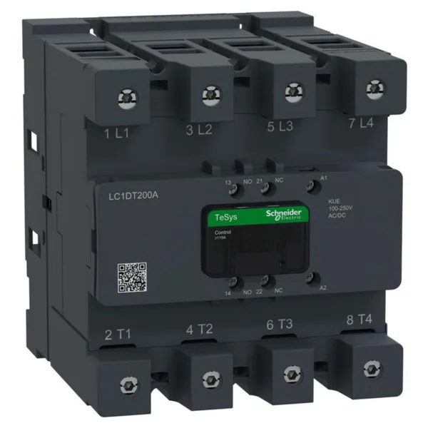 Kontaktori Schneider Electric TeSys KTKRI 200A 100-250V ACDC EVLK