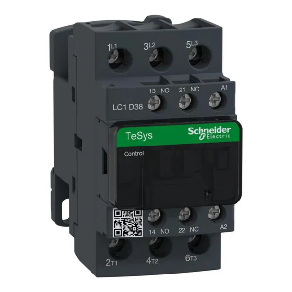 Kontaktori Schneider Electric TeSys LC1D LC1D38B7 38A 3S 1S+1A 24V AC