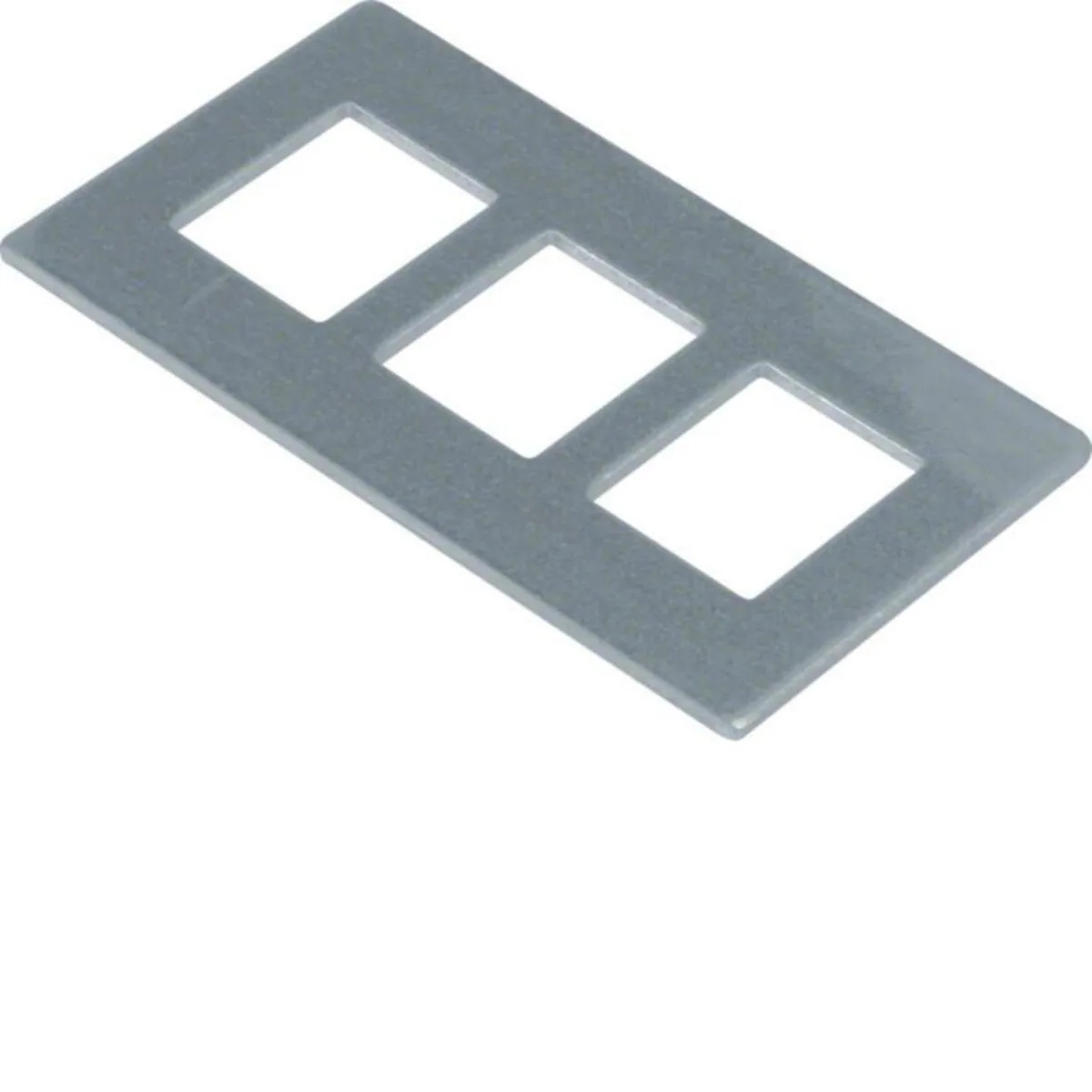 Liitinlevy Hager electraplan.GB-EG, GTVDM013 AS.K. 3XRJ45 KEYSTONE