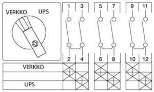 Nokkakytkin vaihto Sontheimer WS3 - NOKKAKYTKIN VAIHTO WS3/8E/Z11/X85