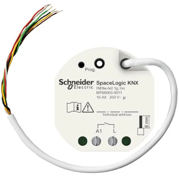 Tulo/lähtöyksikkö KNX Schneider Electric SpaceLogic KNX