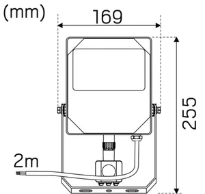 Tunnistinvalonheitin Hide-a-lite Scout - TUNNISTINVALAISIN SCOUT IP66 1500LM-4250LM 30W 840 PIR